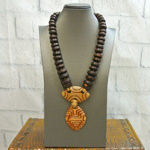 Vintage Tribal Statement Necklace